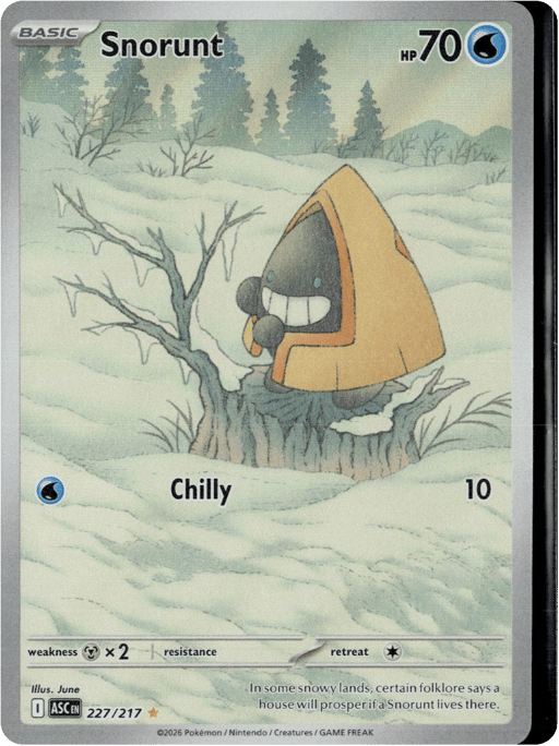 2026 Snorunt #227 Ascended Heroes