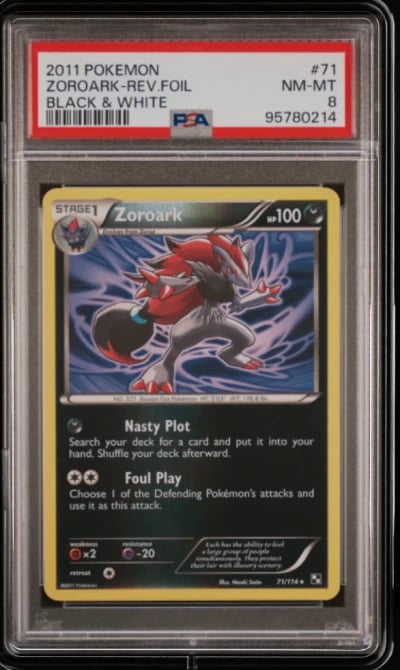 2011 POKEMON B&W #71 ZOROARK-REV