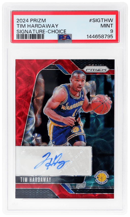 2024 Panini Prizm Signature Choice Prizm Tim Hardaway #SIG-THW PSA 9