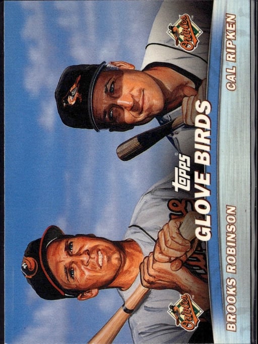 2000 Cal Ripken #TC3 Glove Birds