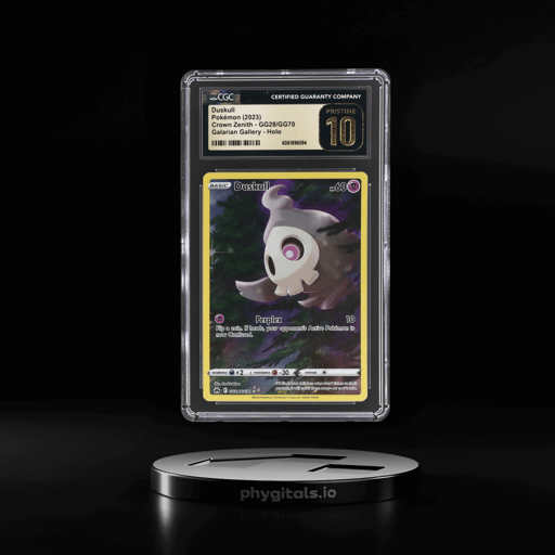 2023 Pokemon Sword and Shield Crown Zenith Galarian Gallery Duskull #GG28 CGC PRI
