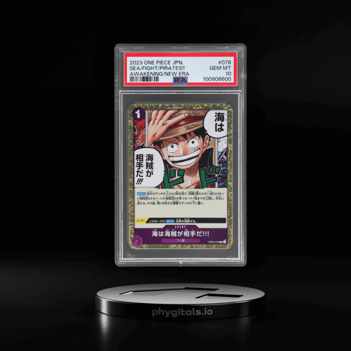 2023 One Piece Awakening of the New Era Japanese When You'Re At Sea You Fight Against Pirates #76 PSA 10