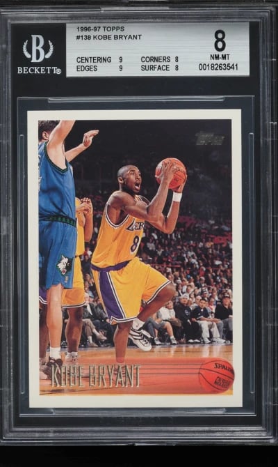 1996 Topps Basketball Kobe Bryan