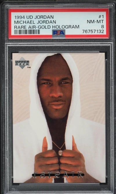 1994 Upper Deck MJ Rare Air Gold