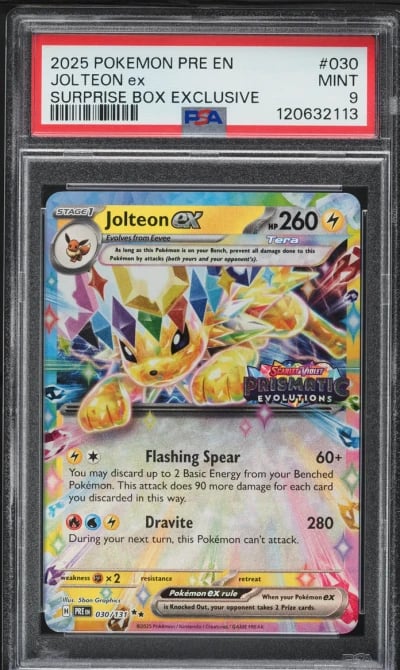 2025 Pokemon SV Prismatic Evolut