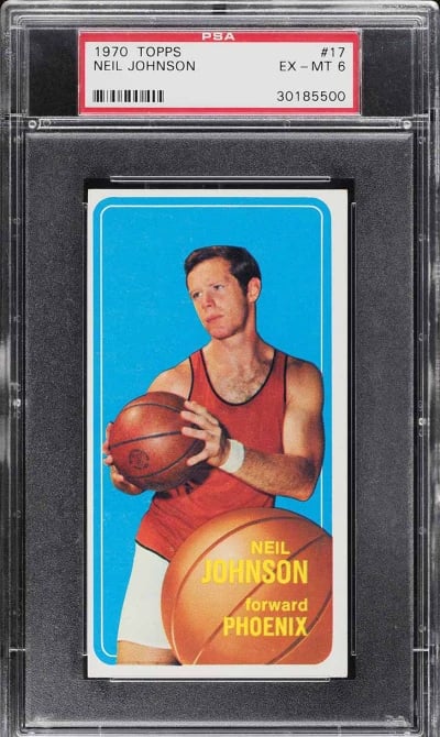 1970 Topps Basketball Neil Johns