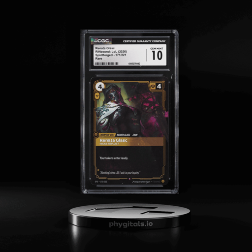 2026 Riftbound League Of Legends LoL Spiritforged Showcase Renata Glasc #171 CGC 10 GEM MINT