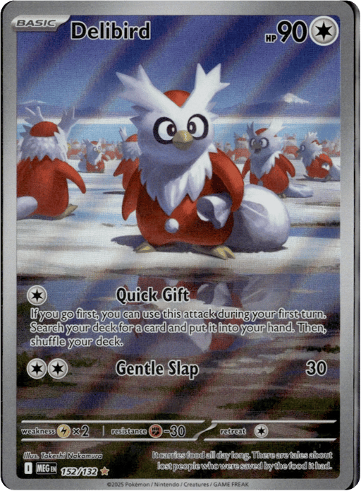 2025 Delibird #152 Mega Evolution