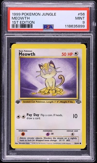 1999 Pokemon Jungle 1st Edition 