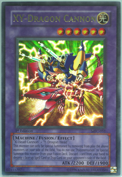 2003 YU-GI-OH! MFC-MAGICIAN'S FORCE 051 XY-DRAGON CANNON 1ST EDITION PSA 9