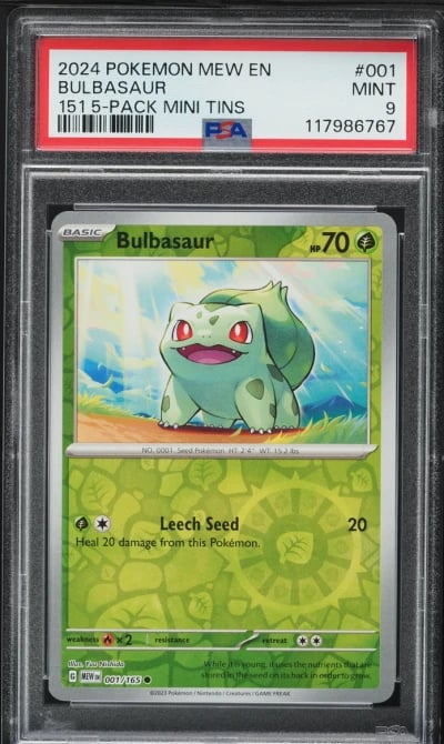 2024 Pokemon Mew En-151 5 Pack M
