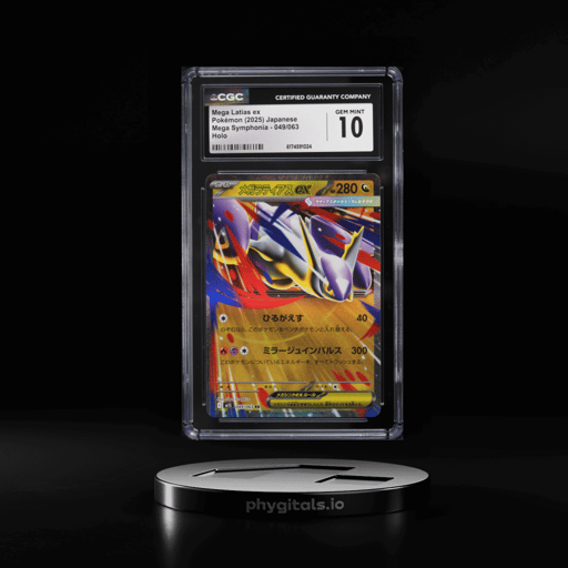 2025 Pokemon Japanese Mega Symphonia Holo Mega Latias EX #49 CGC 10 GEM MINT