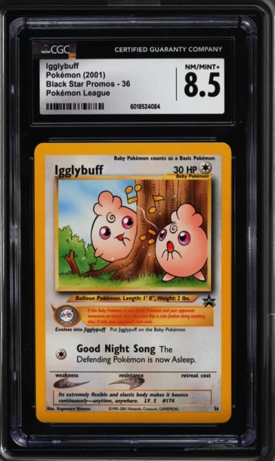 2001 Pokemon League Black Star P