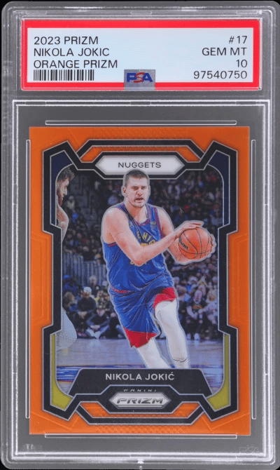 2023 Panini Prizm Orange Prizm N