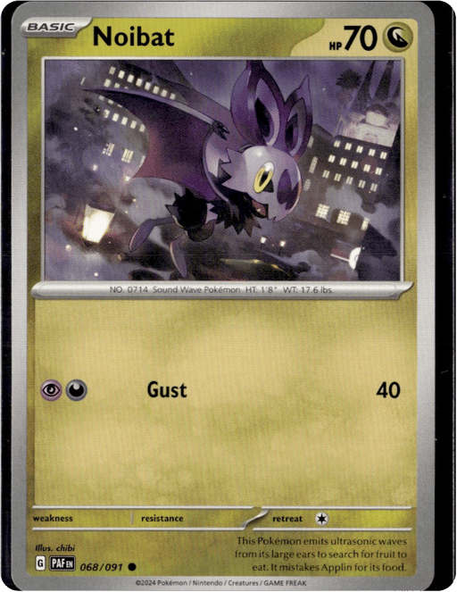 2024 Noibat #68 Paldean Fates