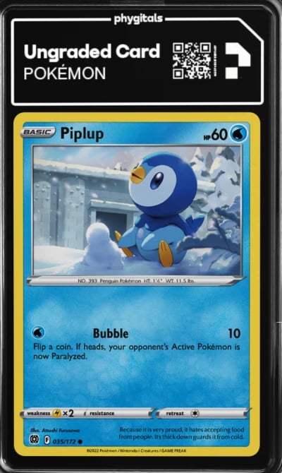 2022 Piplup Brilliant Stars #35