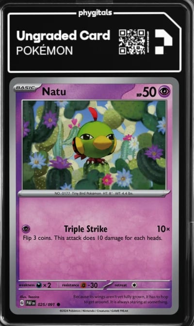 2024 Natu Paldean Fates #025