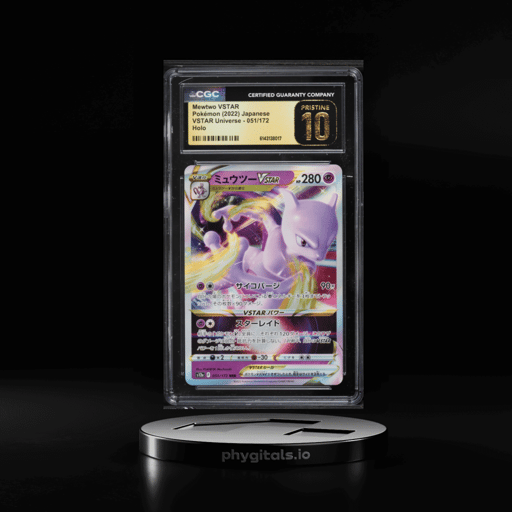 2022 Pokemon Japanese Sword & Shield VSTAR Universe Holo Mewtwo VSTAR #51 CGC 10 PRISTINE