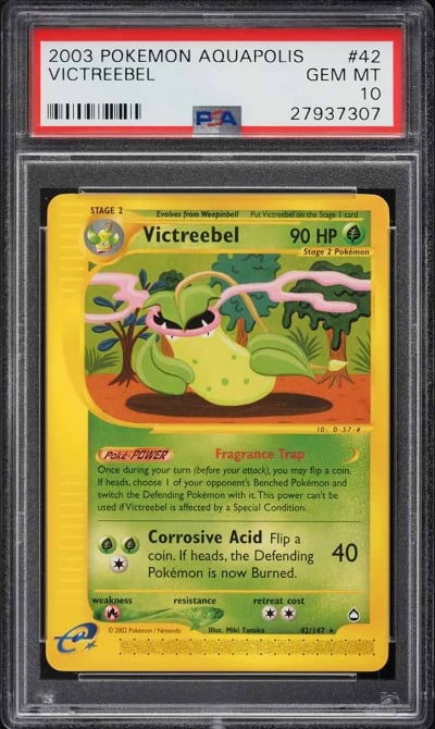 2003 Pokemon Aquapolis Victreebe