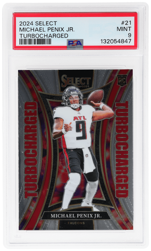 2024 Panini Select Turbocharged Michael Penix Jr. #21 PSA 9