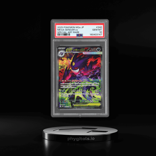 2025 Pokemon Card Game Mega Dream Ex High Class Expansion Japanese Special Art Rare Mega Gengar Ex #240 PSA 10