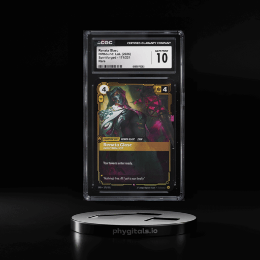 2026 Riftbound League Of Legends LoL Spiritforged Showcase Renata Glasc #171 CGC 10 GEM MINT