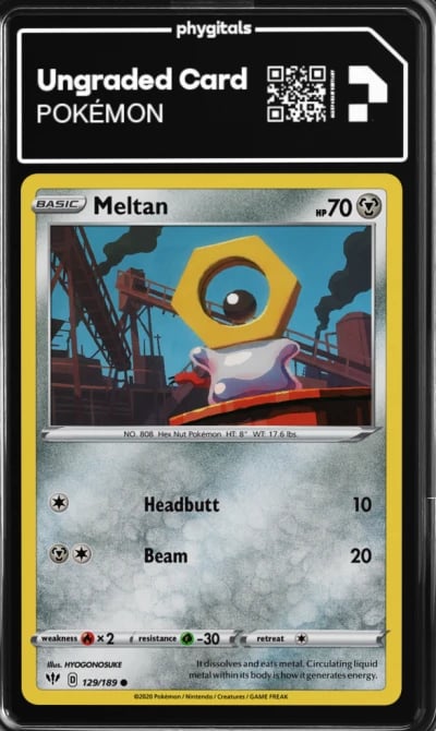 2020 Meltan Darkness Ablaze #129