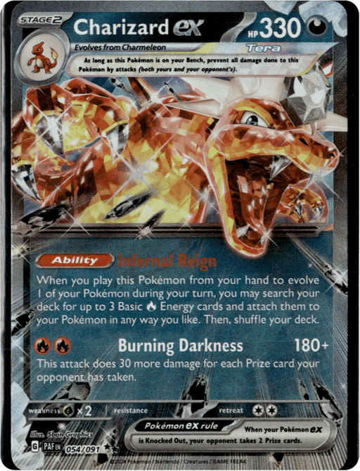 2024 Charizard ex #54 Paldean Fates