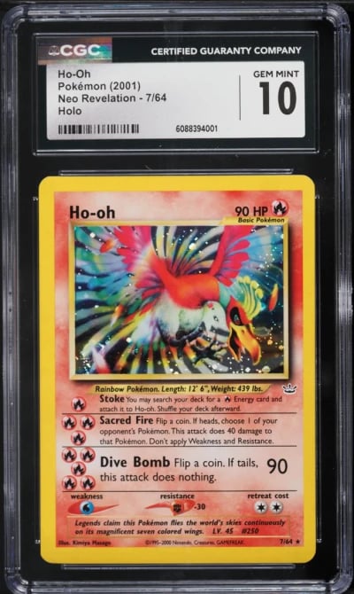 2001 Pokemon Neo Revelation Holo