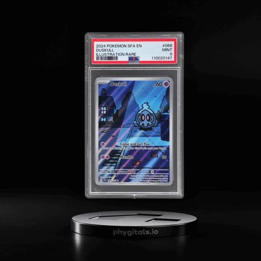 2024 Pokemon Scarlet and Violet Shrouded Fable Illustration Rare Duskull #68 PSA 9