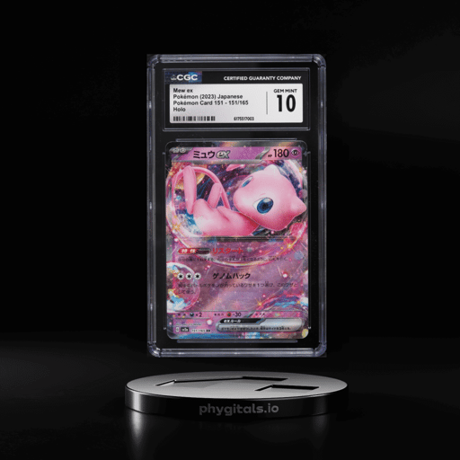 2023 Pokemon Japanese Scarlet & Violet 151 Holo Mew Ex #151 CGC 10 GEM MINT