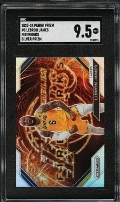 2023 Panini Prizm Fireworks Silv