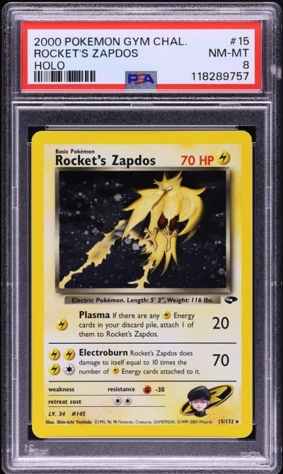 2000 Pokemon Gym Challenge Holo 