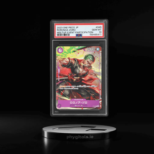 2023 One Piece Promo Japanese Meet Up Event Participation Roronoa Zoro #P-045 PSA 10