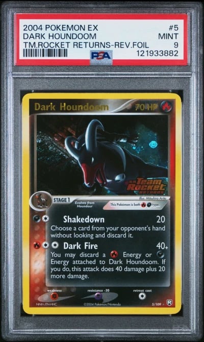 2004 POKEMON EX TEAM ROCKET RETU