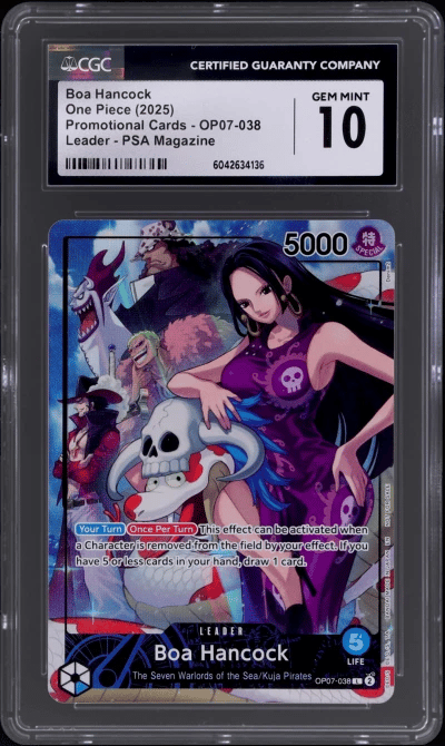 2025 One Piece Promos Psa Magazi