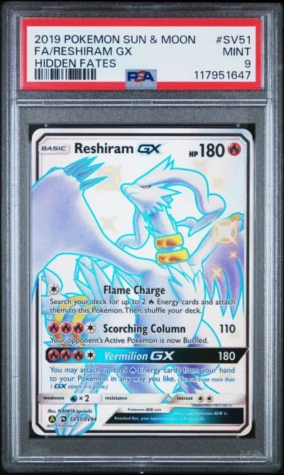 2019 POKEMON SUN & MOON HIDDEN F