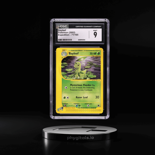 2002 Pokemon Expedition Bayleef #71 CGC 9 MINT