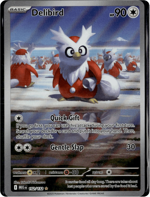 2025 Delibird #152 Mega Evolution