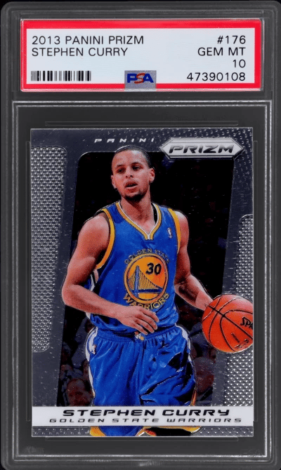 2013 Panini Prizm Stephen Curry #176 PSA 10