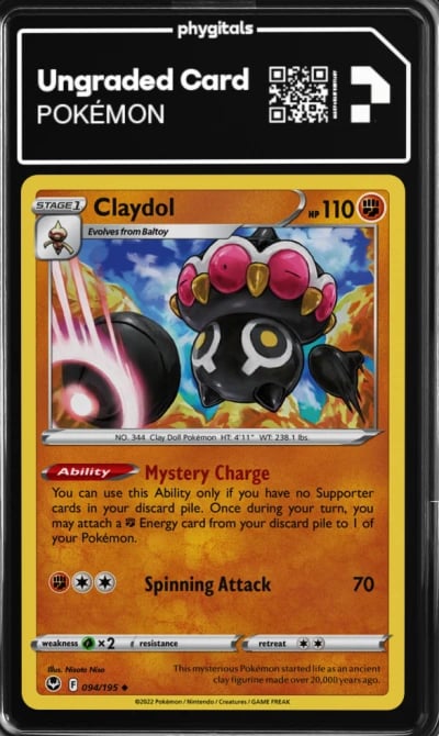 2022 Claydol Silver Tempest #094