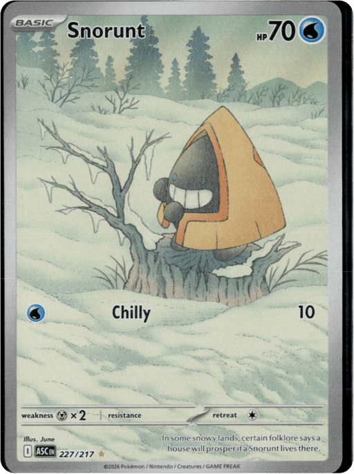 2026 Snorunt #227 Ascended Heroes