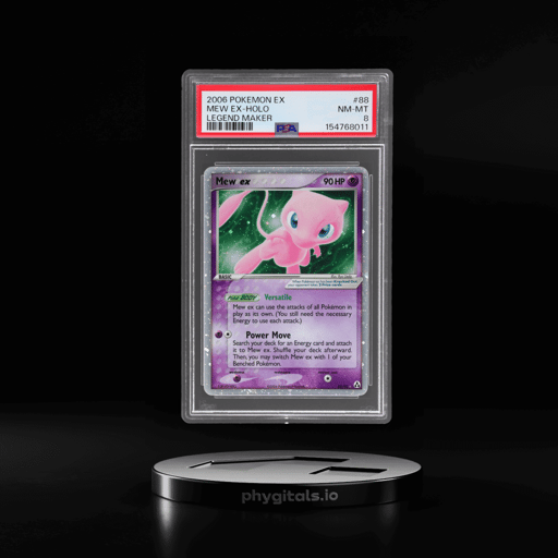 2006 Pokemon Ex Legend Maker Holo Mew Ex #88 PSA 8