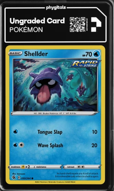 2021 Shellder Fusion Strike #050