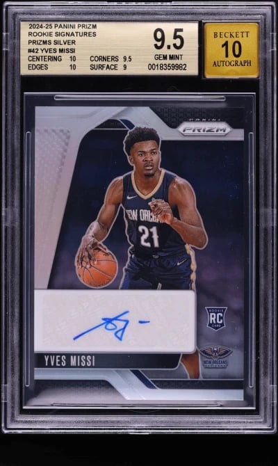 2024 Panini Prizm Silver Yves Mi