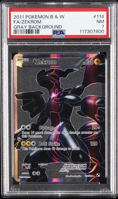 2011 POKEMON B&W GRAY BACKGROUND