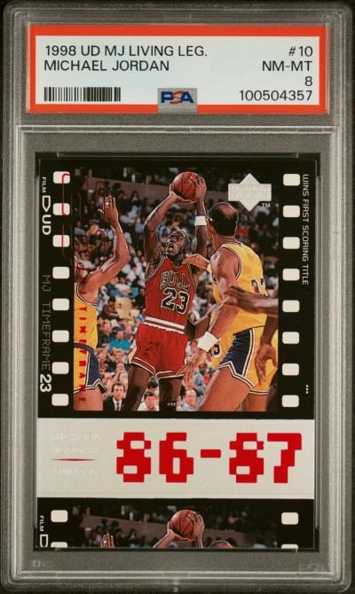 1998 UPPER DECK MJ LIVING LEGEND