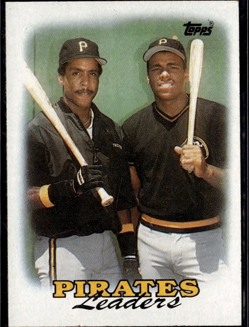 1988 Barry Bonds #231 1987 Team Leaders