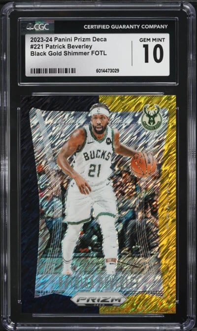 2023 Panini Prizm Deca Black Gol