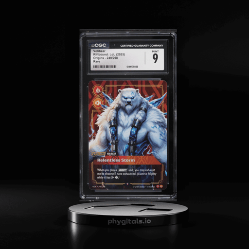 2025 Riftbound: League Of Legends LoL Origins Volibear #249 CGC 9 MINT